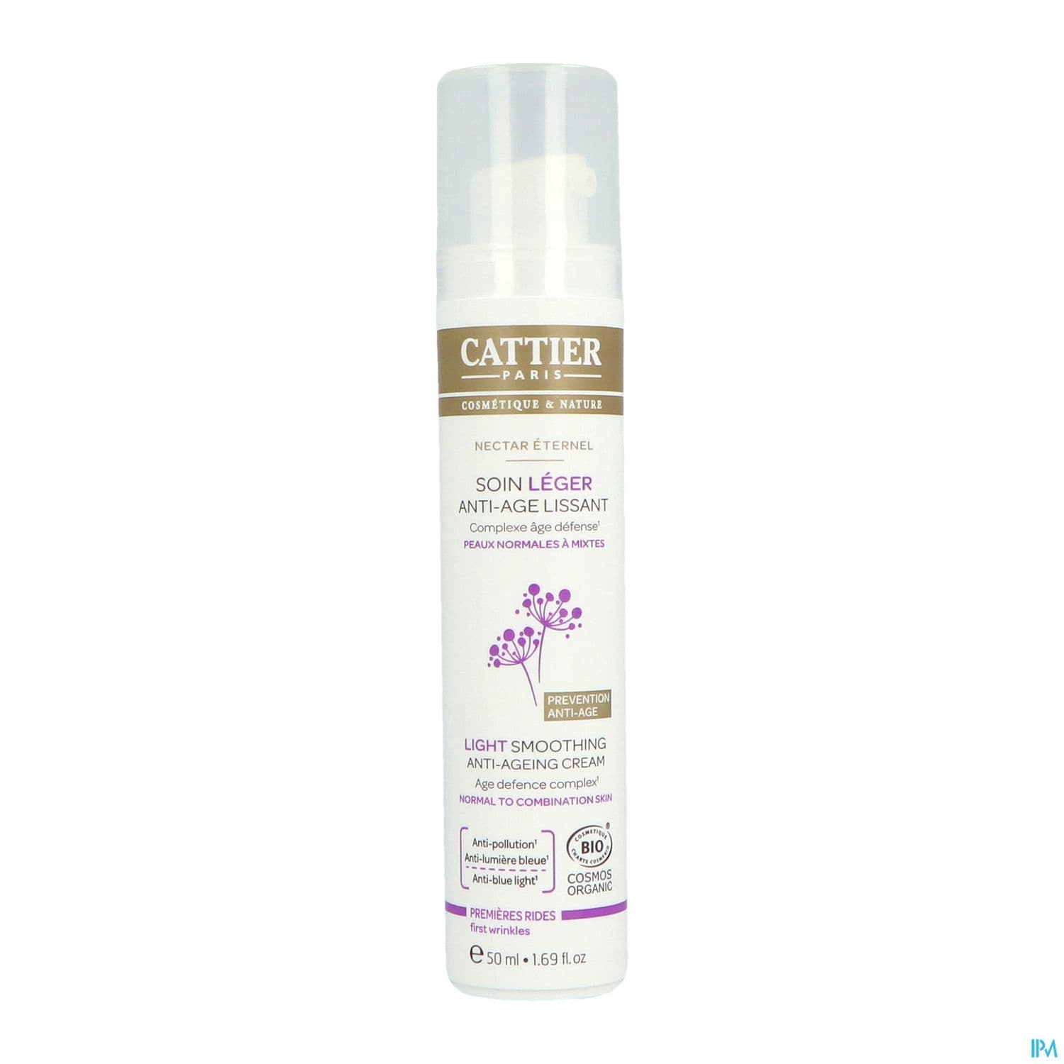 CATTIER SOIN A/AGE LEGER 50ML
