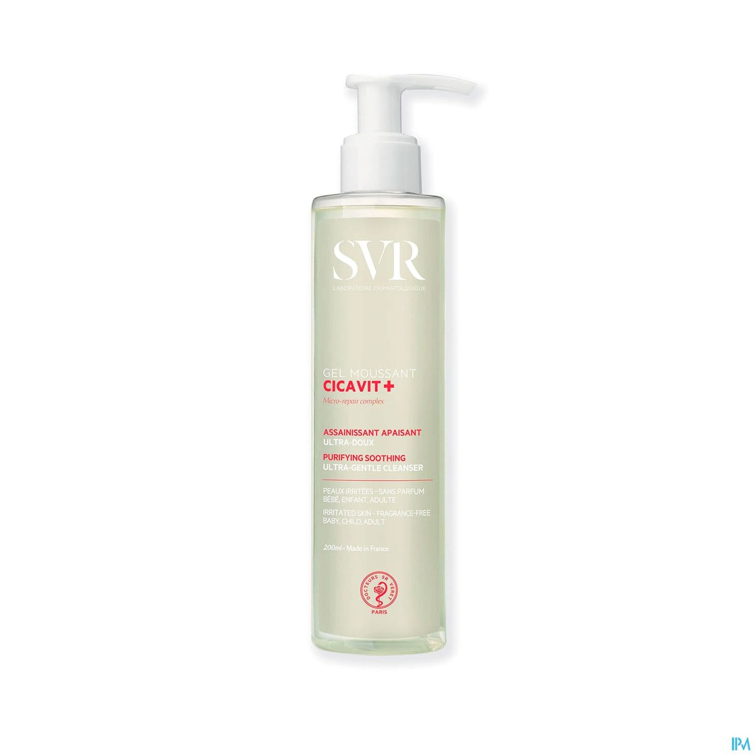 Svr Cicavit+ Gel Moussant Flacon Pompe 200ml