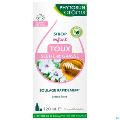 AROMADOSE SIROP TOUX ENF 120ML