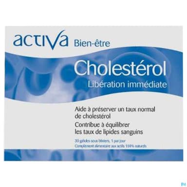 Activa Bien Etre Cholesterol Gelule 30