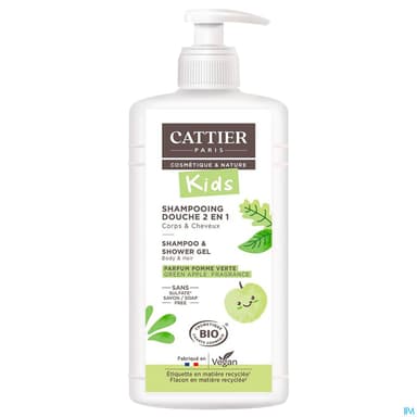 CATTIER KIDS SH/DCH SUCRE 500ML