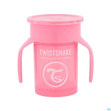 TWISTSHAKE TASSE360 230ML ROSE 6M+