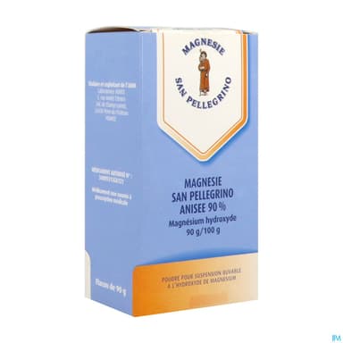 MAGNESIE S-PELLEGRINO PDR ANIS 90G