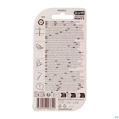 Gum Softpicks Comfort Flex Medium Mint 40