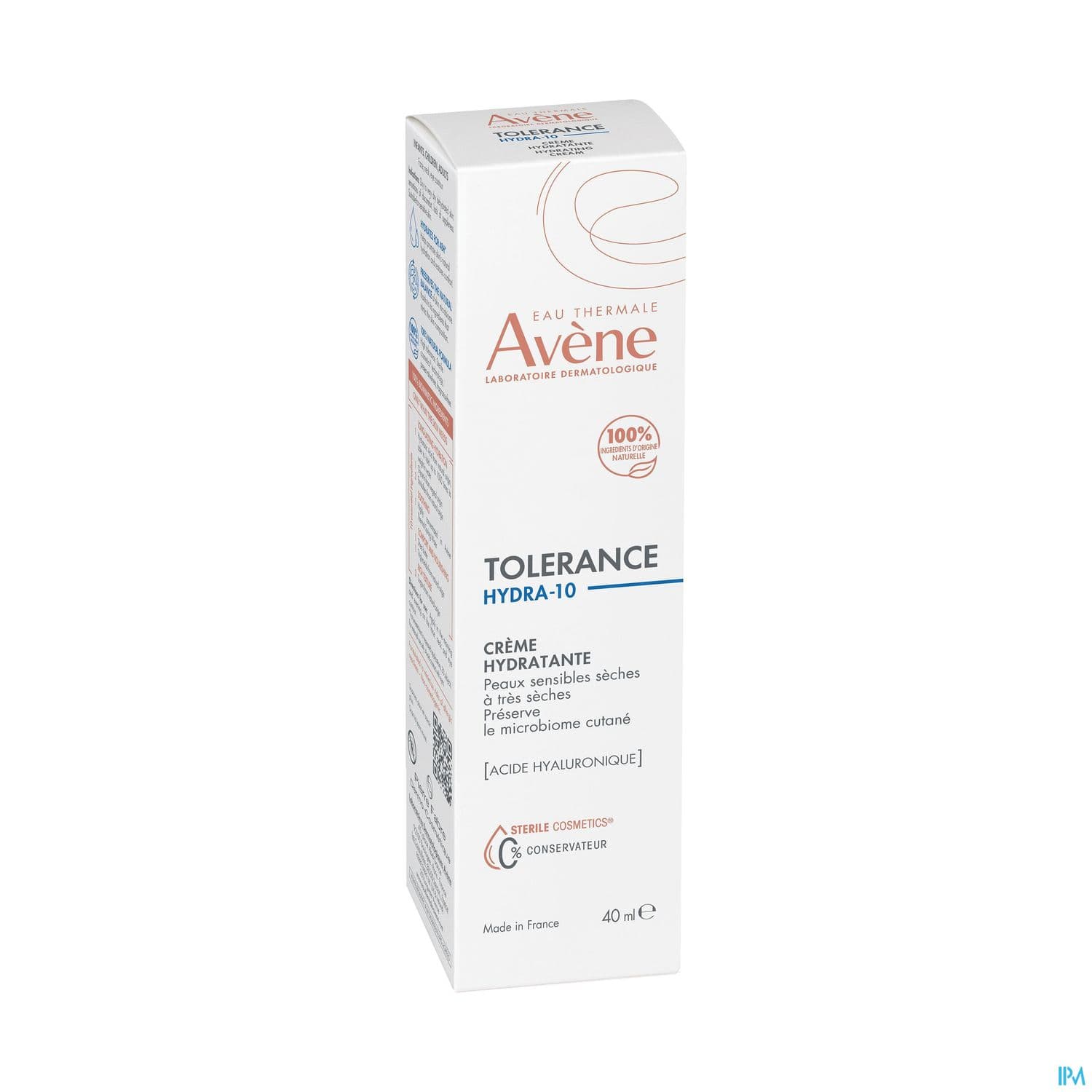 AVENE TOLERANCE HYDRA 10 CR 40ML