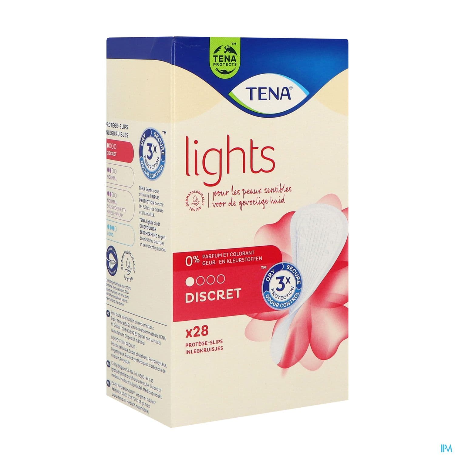 PROTEG/SLIP TENA LIGHTS DISCRET 28