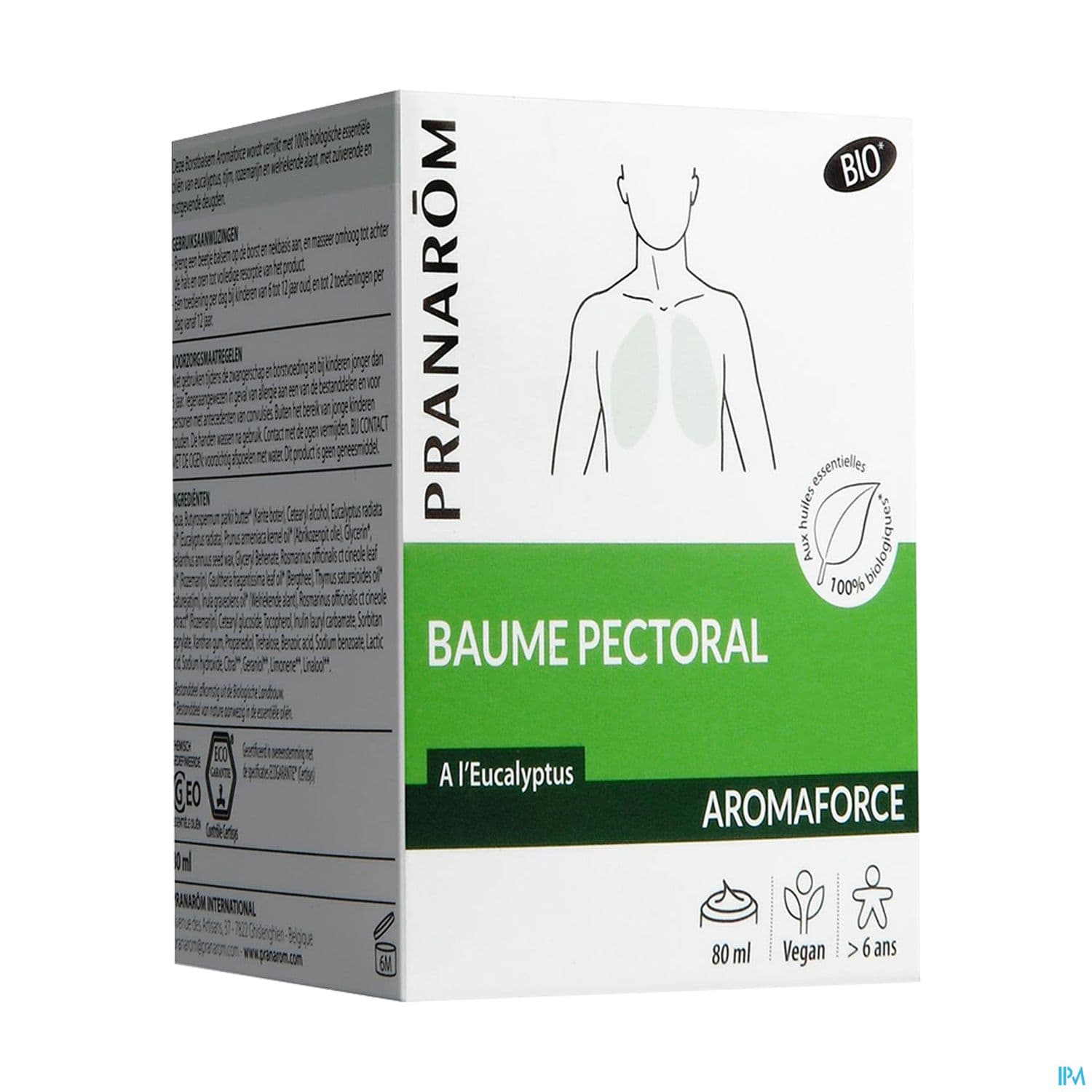 PRANAROM AROMAFOR BAUME PECTO 80ML