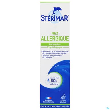 Sterimar Manganese Nez Allergique Sol Nasale 100ml