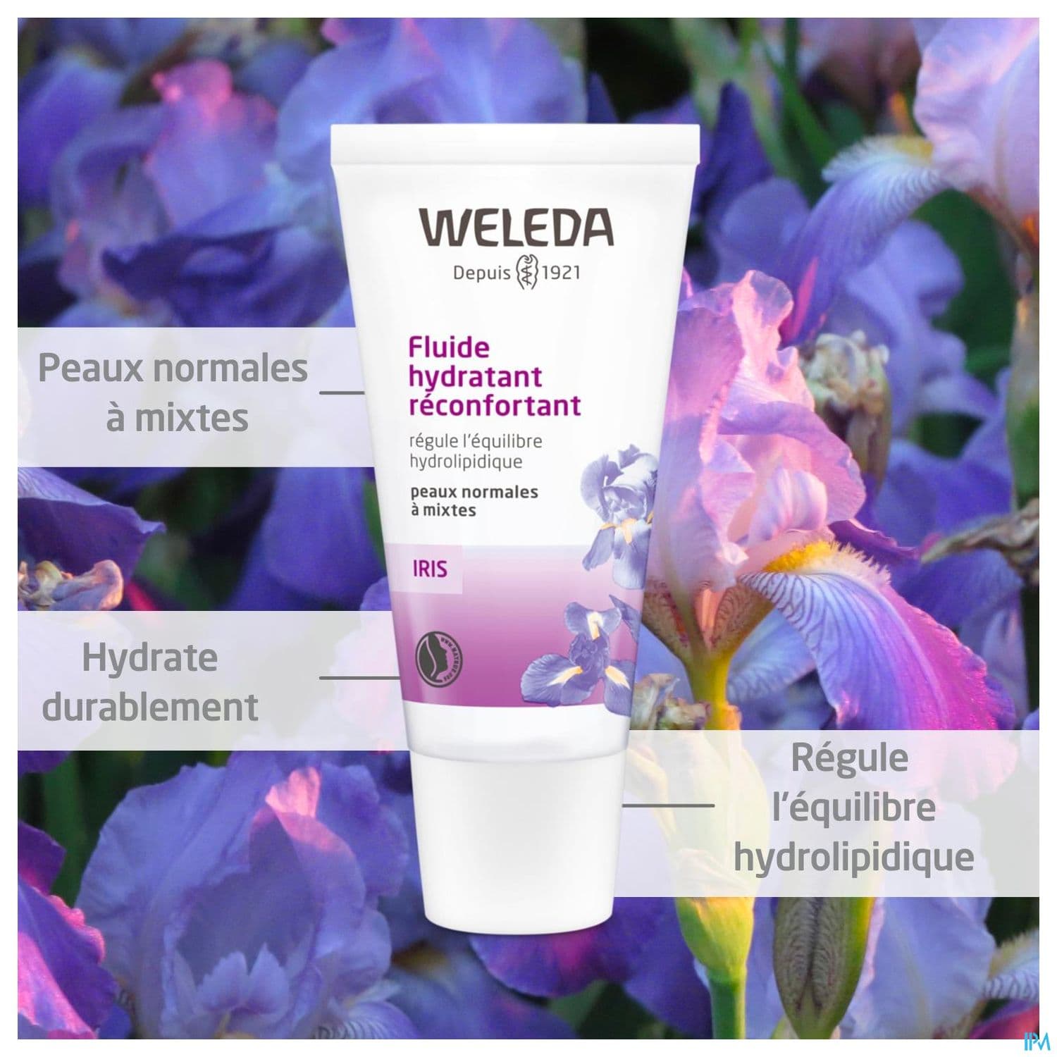 WELEDA IRIS FLUIDE HYDRATANT 30ML