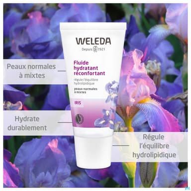 WELEDA IRIS FLUIDE HYDRATANT 30ML