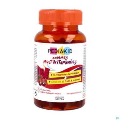PEDIAKID GOM MULTIV ORA/CER OURS60