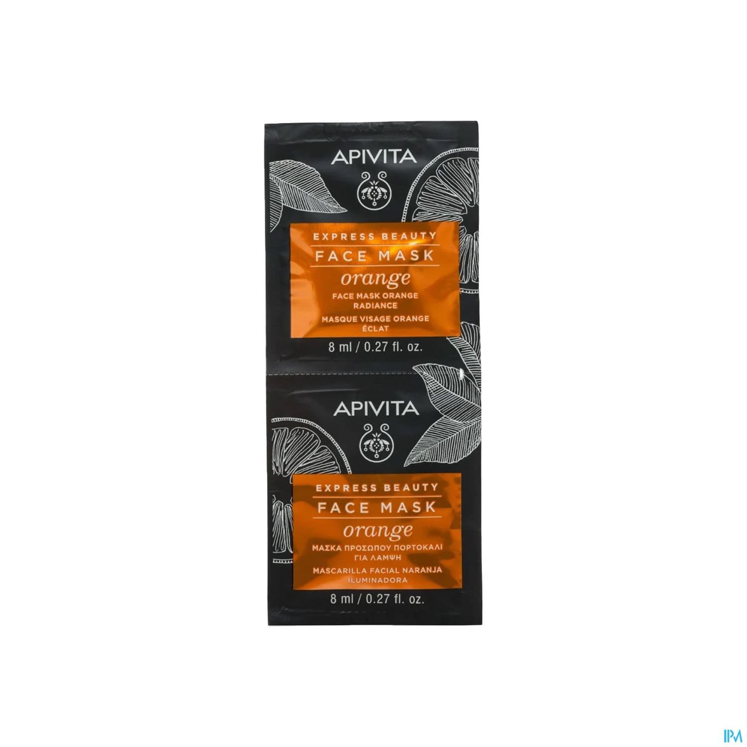 Apivita Express Beauty Masque Orange Sachet 8ml X2