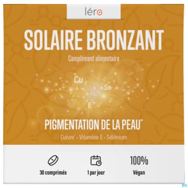 Lero Solaire Bronzant Comprime 30