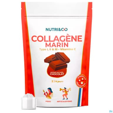 NUTRI&CO COLLAGENE CHOCOLAT 240G