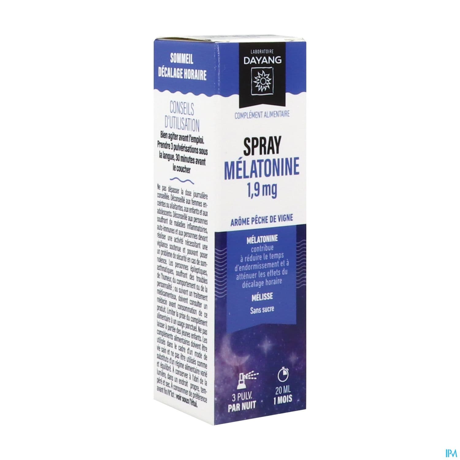 Dayang Sommeil Spray Melatonine 20ml