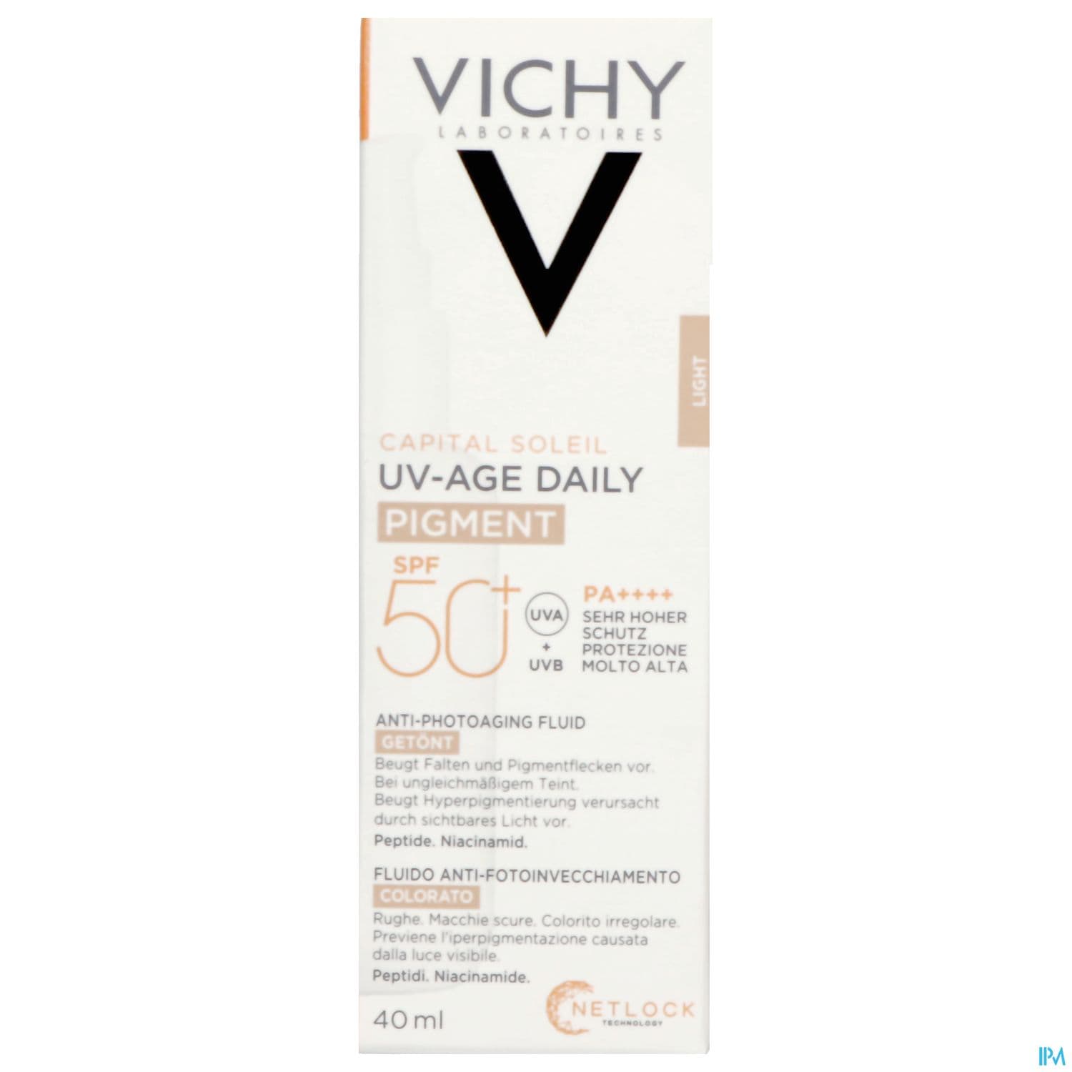 CAPITAL SOL UV-AG SPF50+ LIGHT40ML