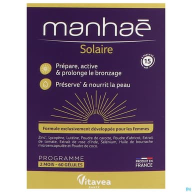 Vitavea Manhae Solaire Gelule 60