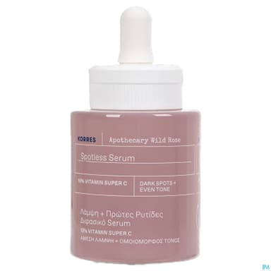 Korres Rose Sauvage Serum Eclat Antitaches 15% Super Vitamine C 30ml