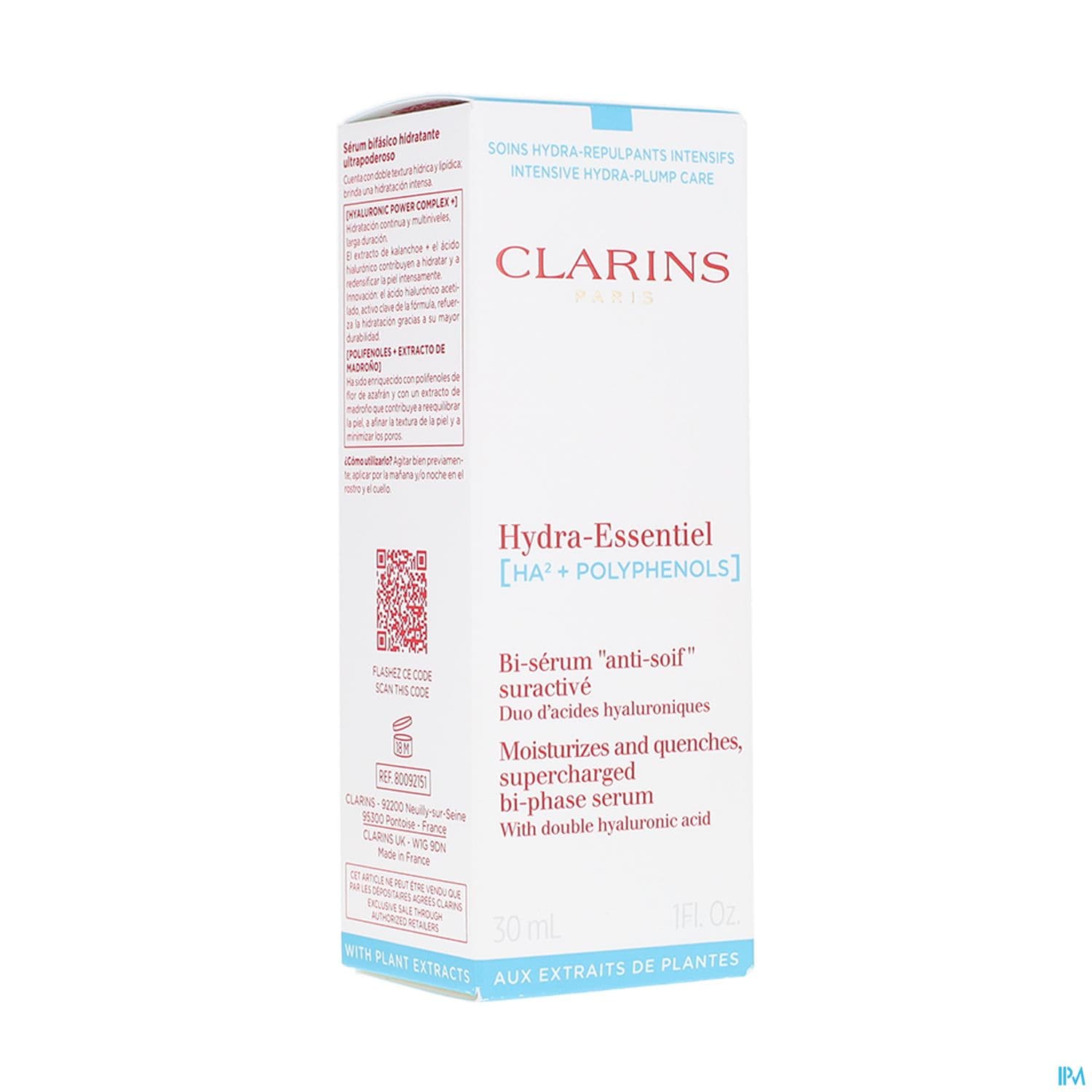 CLARINS HYD-ESS SERUM A/SOIF 30ML
