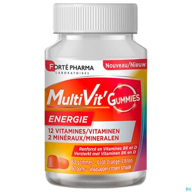 MULTIVIT'GUMMIES ENERGIE GOM 60