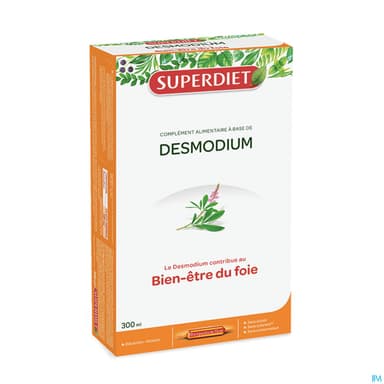 Superdiet Desmodium Ampoule Buvable 15ml 20