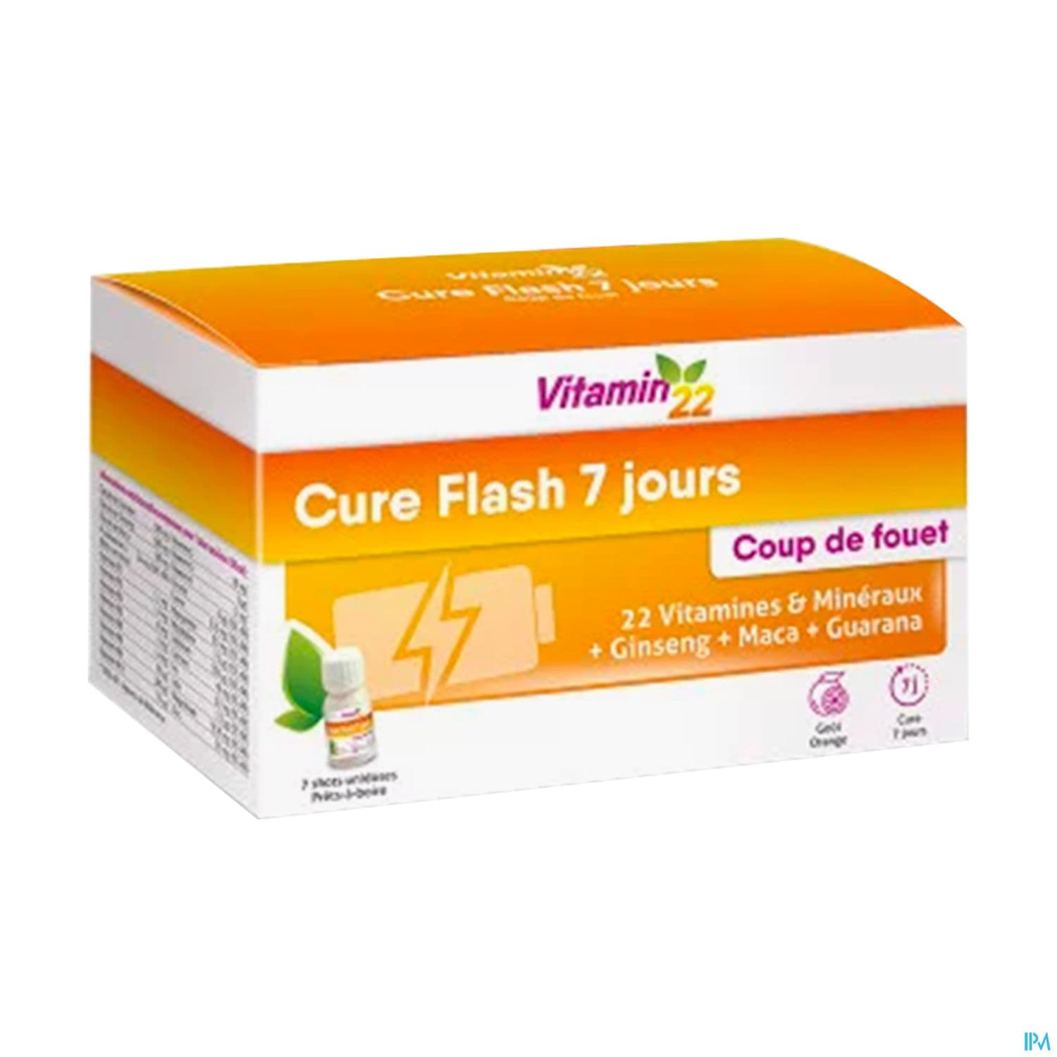 Vitamin 22 Cure Flash 7 Jours Unidose 30ml X7