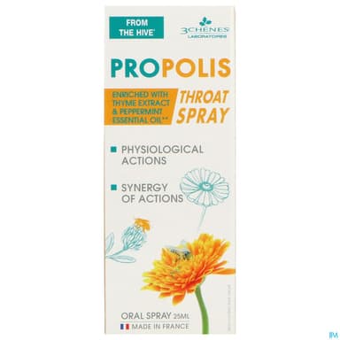 3 CHENES PROPOLIS BUC SPRAY25ML