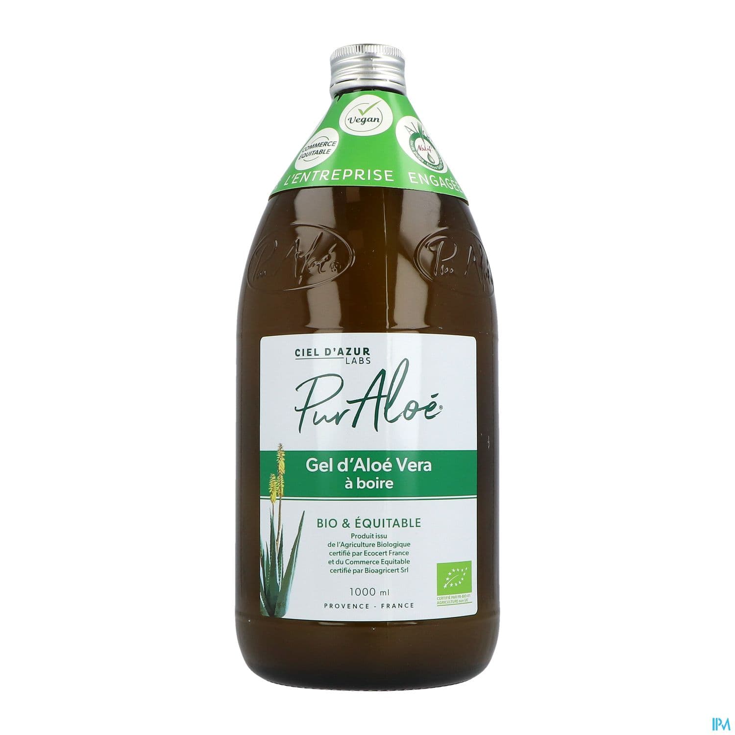 PURALOE GEL PASTERISE A BOIRE 1L