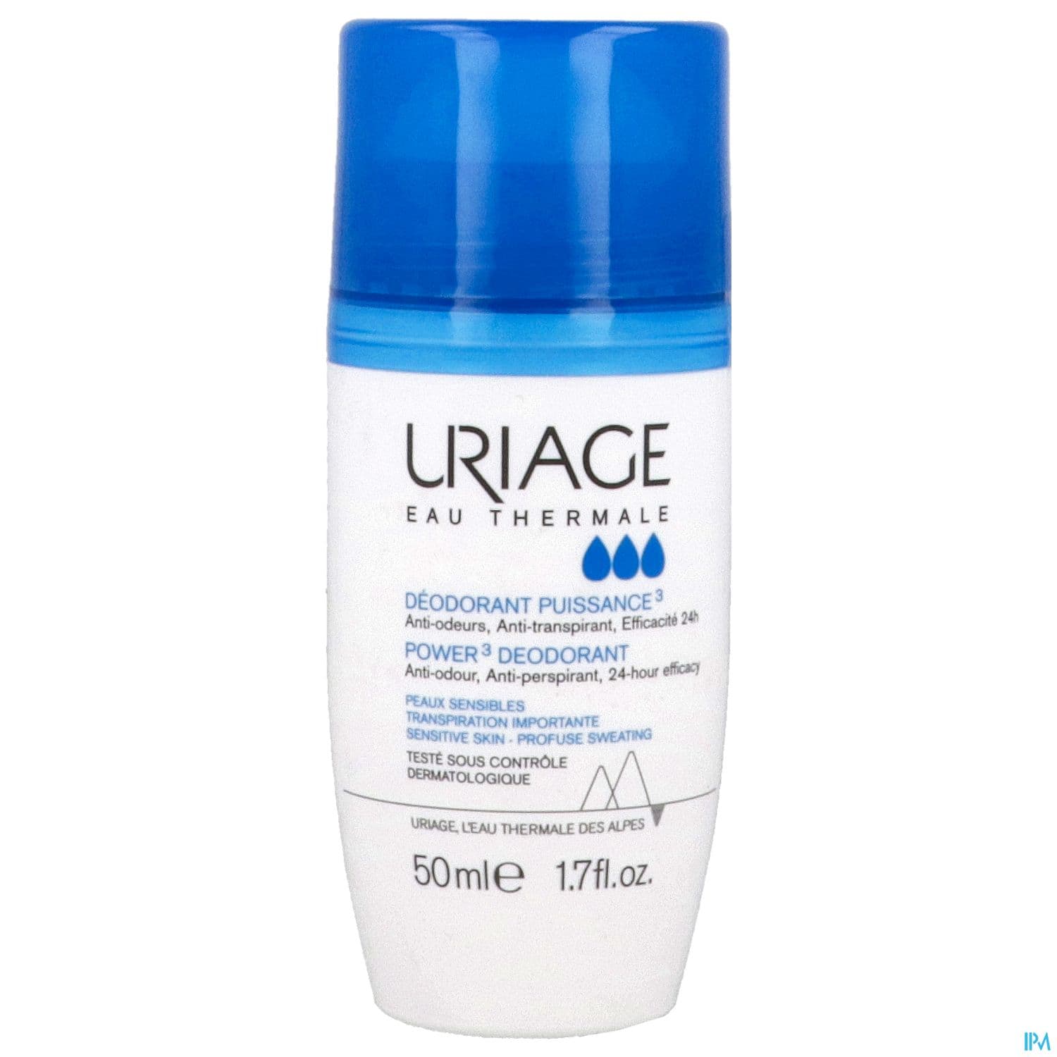 URIAGE DEODORANT PUISSANCE 3 50ML
