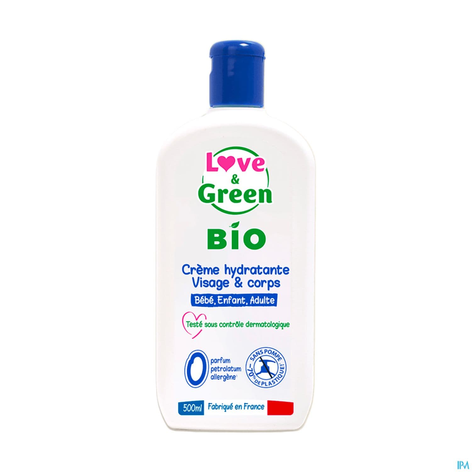 Love Green Bio Creme Hydratante Visage Et Corps 500ml