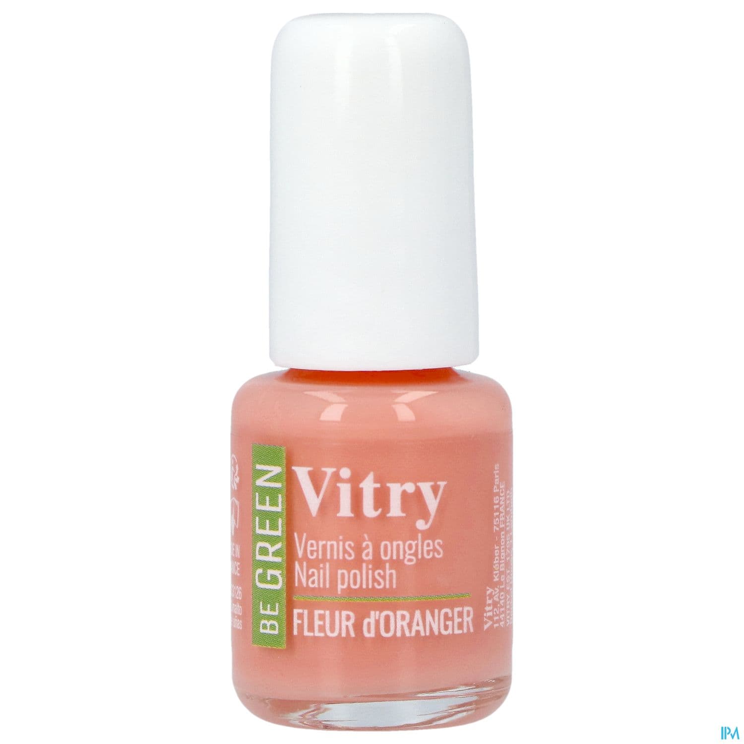 Vitry Be Green Vernis Ongles Fleur Oranger 6ml