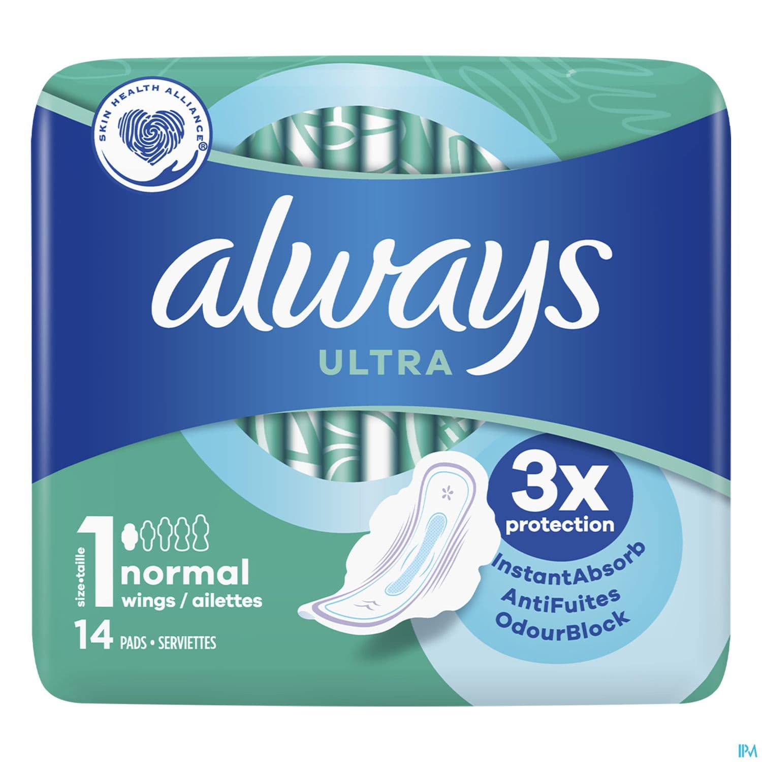 Always Ultra Serviette Periodique Normal 14