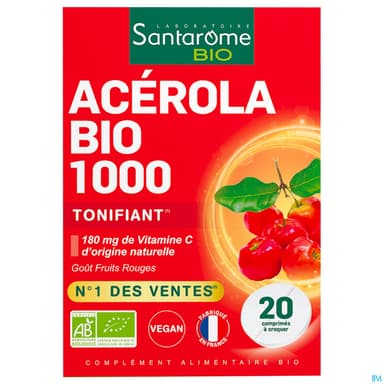 SANTAROME ACEROLA BIO 1000 CPR10X2