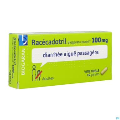 RACECADOTRIL 100MG BGR CONS GEL 10