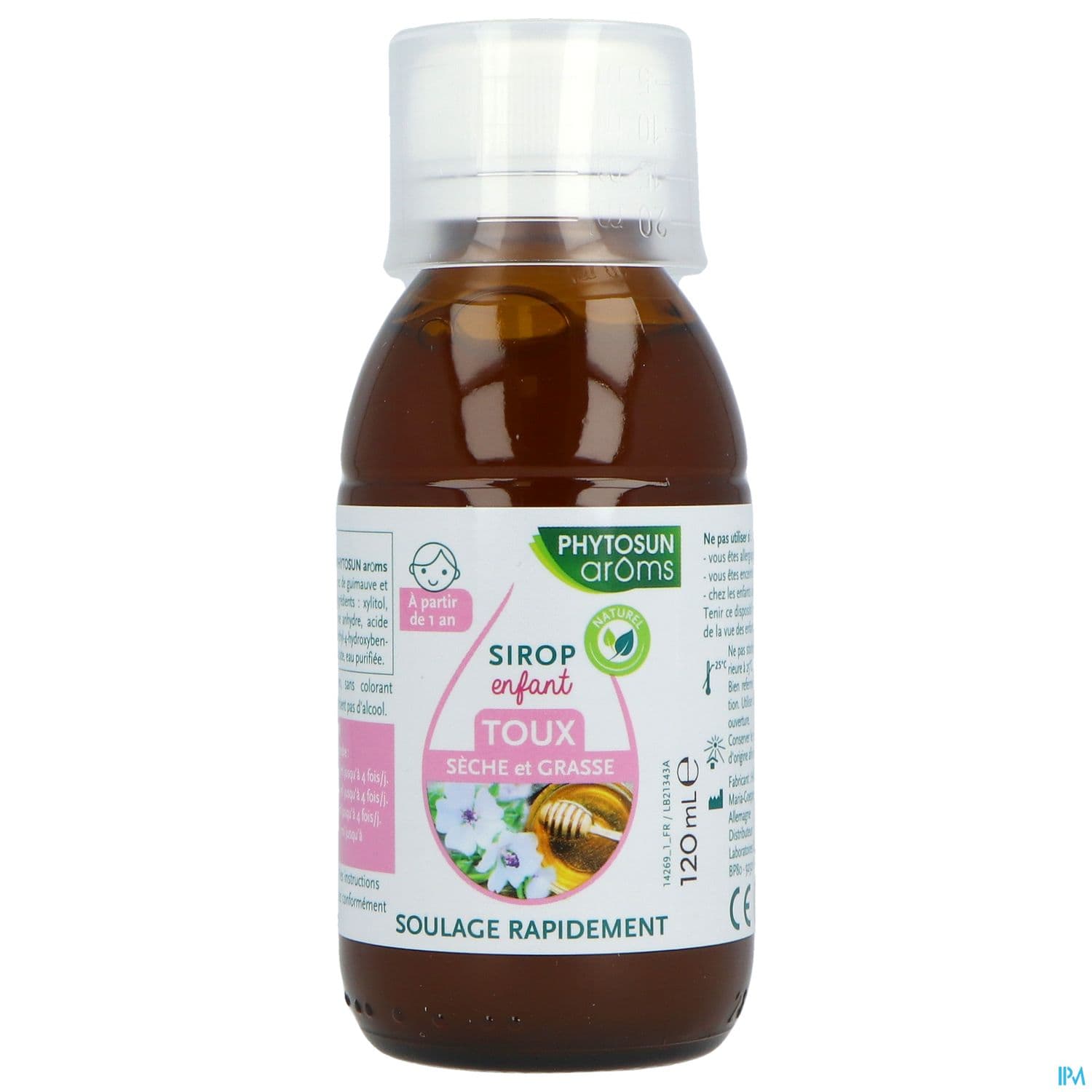 AROMADOSE SIROP TOUX ENF 120ML