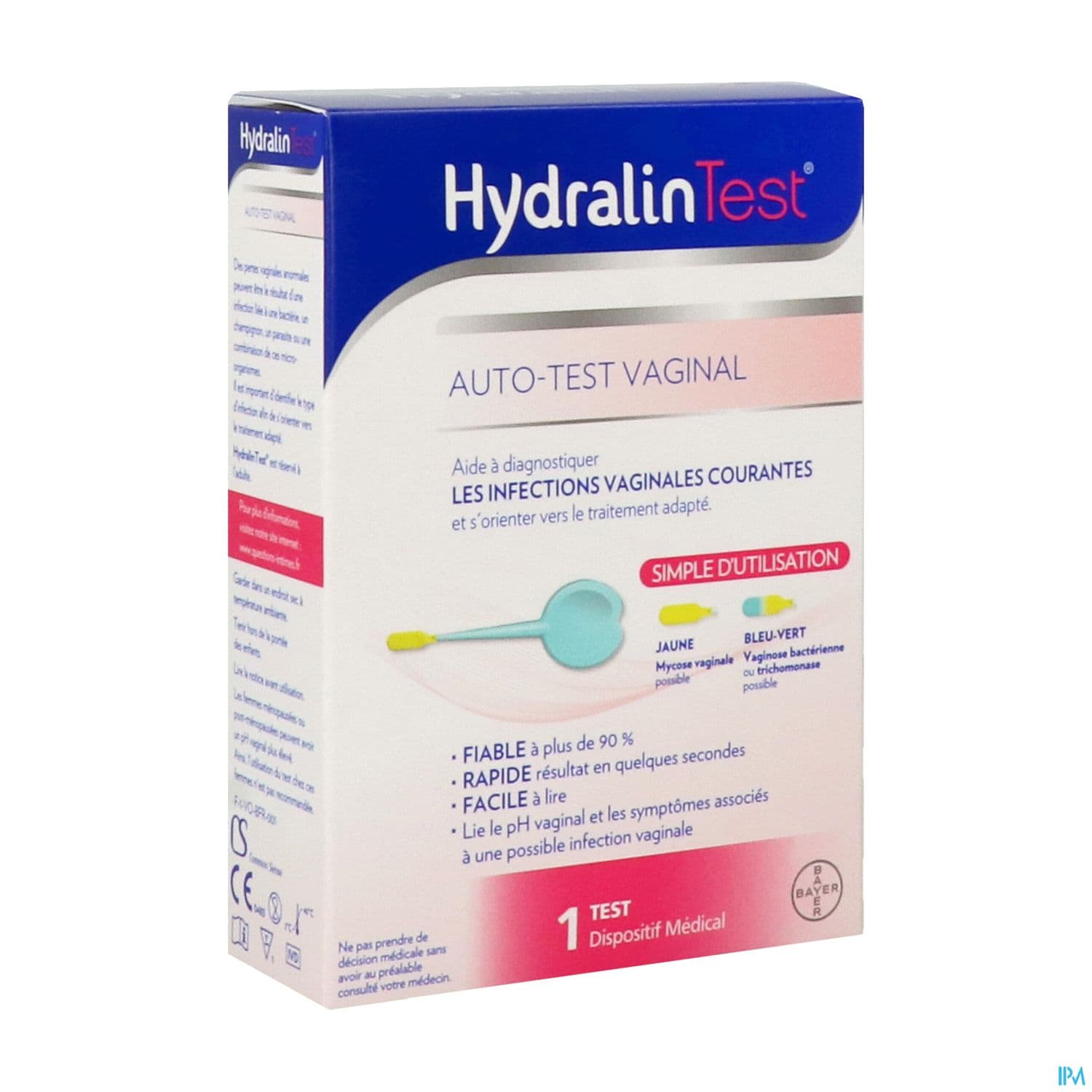 Hydralin Test Auto Diagnostic Infection Vaginale 1