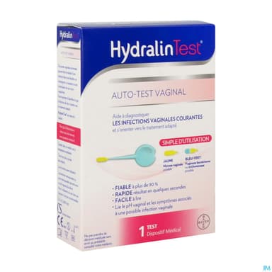 Hydralin Test Auto Diagnostic Infection Vaginale 1