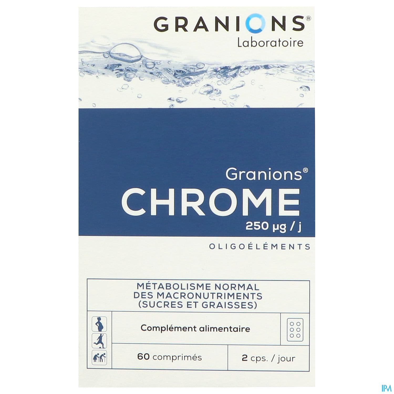GRANIONS CHROME 250UG CPR 60