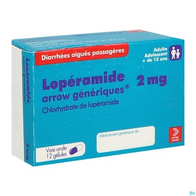 LOPERAMIDE 2MG ARROW CONS GELUL 12