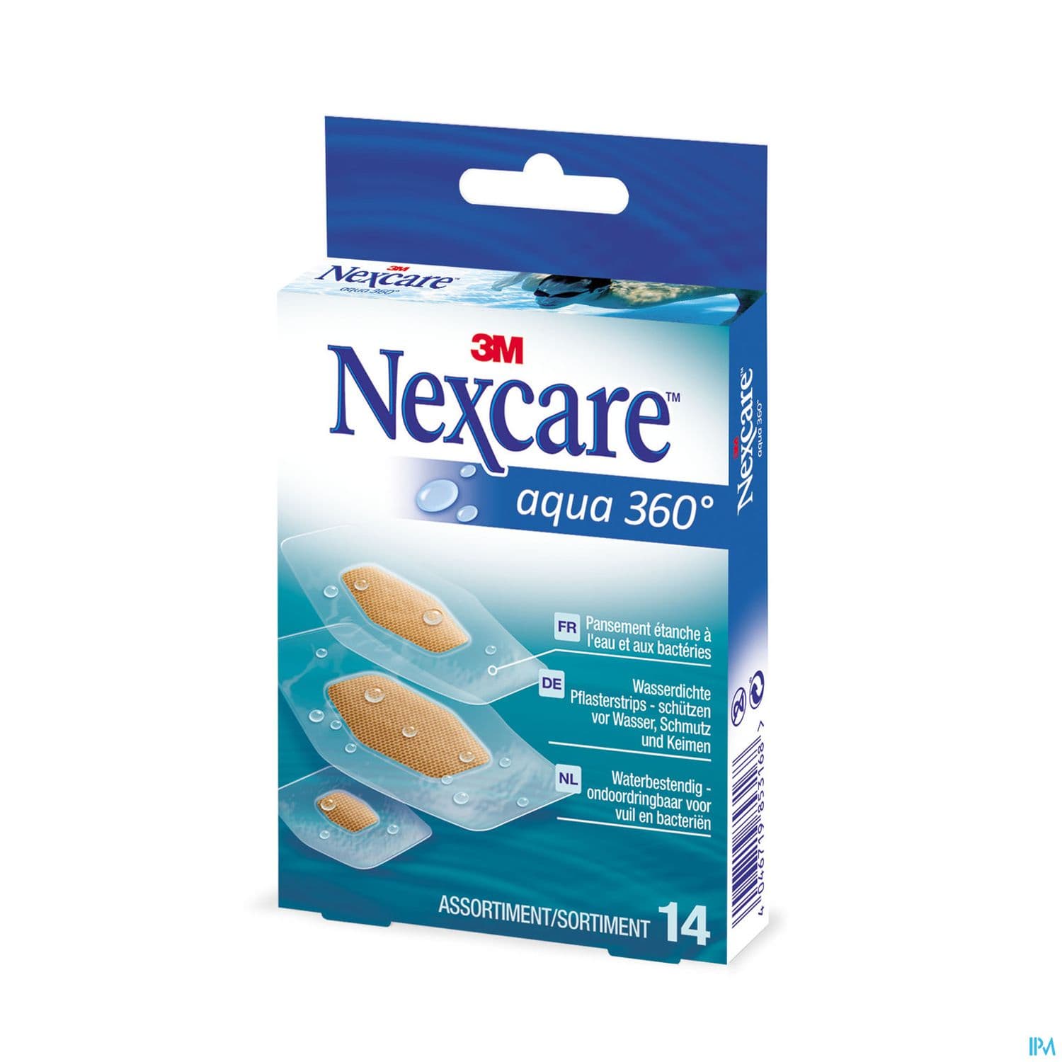 NEXCARE AQUE 360° PANS ASS 14
