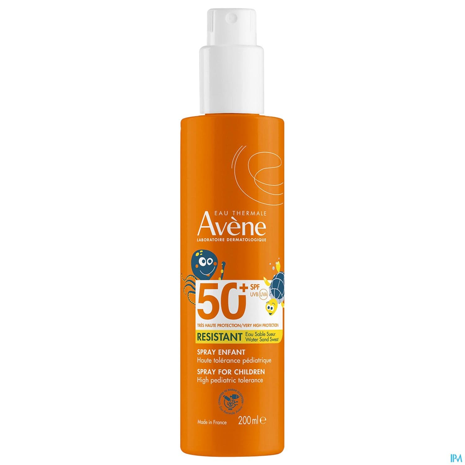 Eau Thermale Avene Solaire Spray Enfant Spf50+ Emulsion Fluide Pour Application Locale 200ml