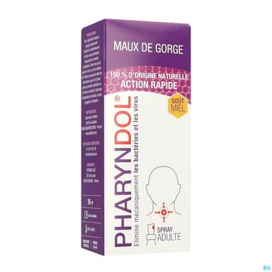 PHARYNDOL ADULTE SPRAY GORGE 30ML