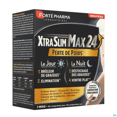 Forte Pharma Xtraslim Max 24 Comprime Bicouche 60