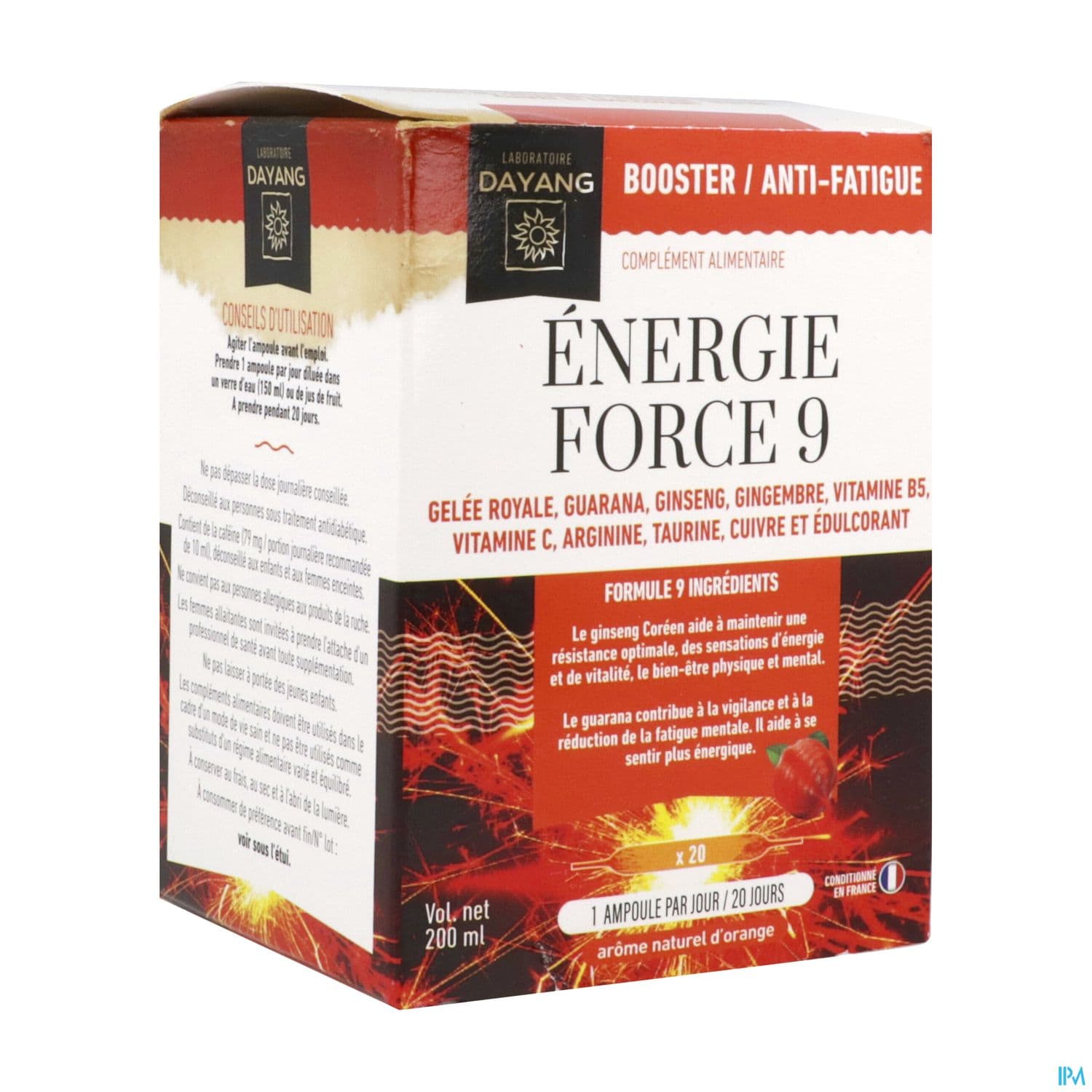 Dayang Energie Force 9 Ampoule 10ml 20