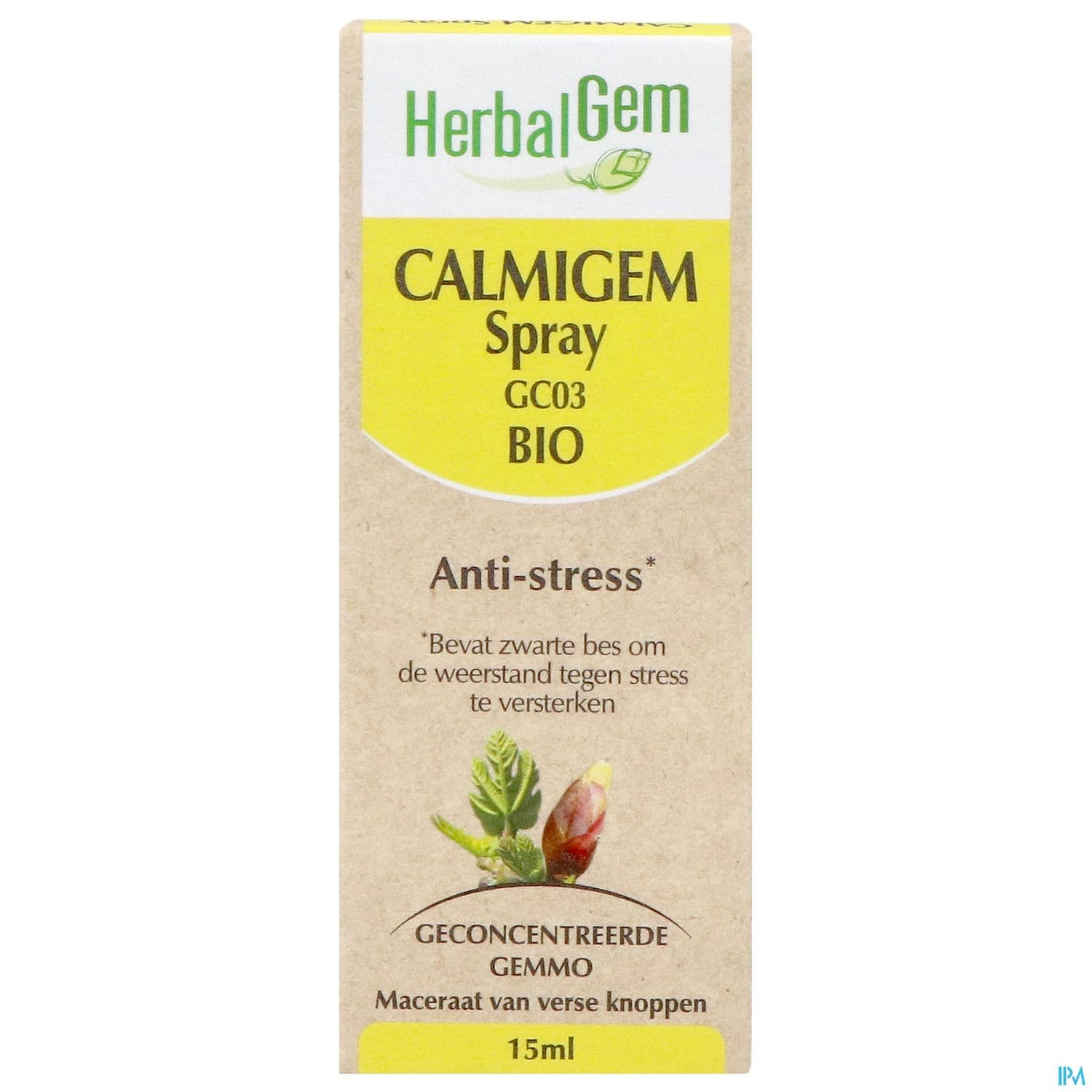 Herbalgem Calmigem Gc03 Antistress Bio Spray 15ml