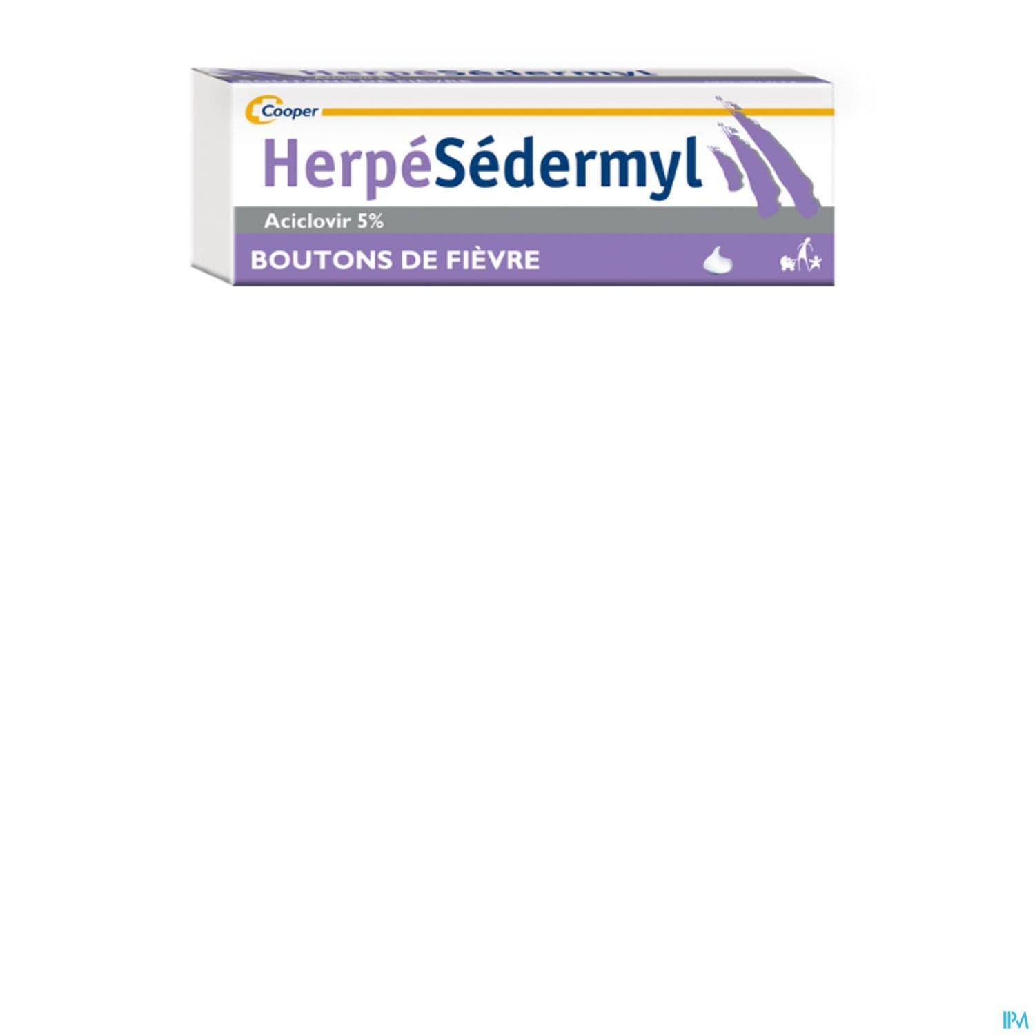 HERPESEDERMYL 5% CR TUB 2G