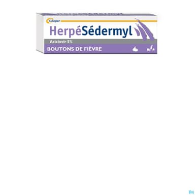 HERPESEDERMYL 5% CR TUB 2G