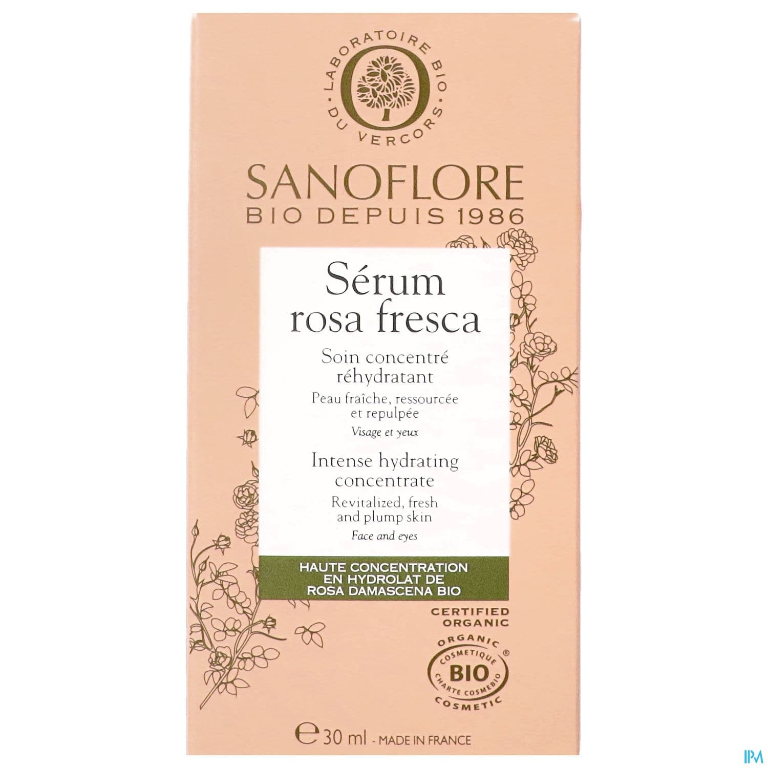 SANOFLORE SERUM ROSA FRESCA 30ML