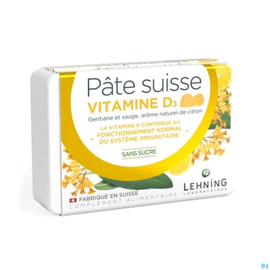 Pate Suisse Vitamine D Gommes A Sucer 40