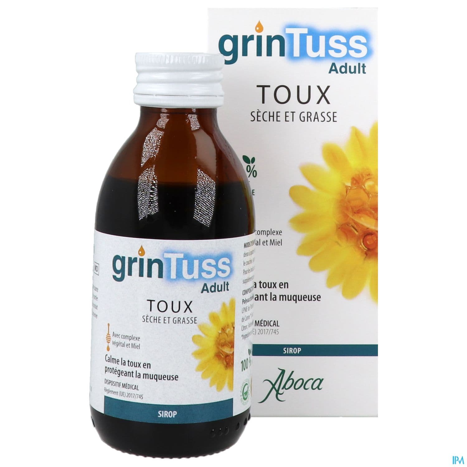 Aboca Grintuss Adulte Sirop Toux Seche Et Grasse 180g